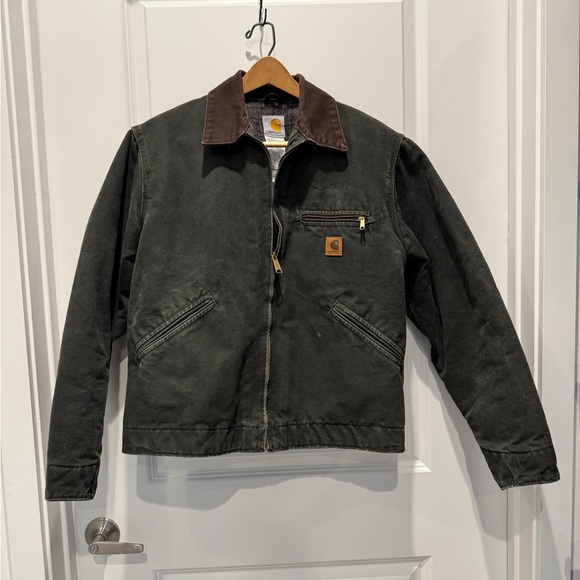 Vintage Carhartt Flannel Lined Heavy Jacket - Rare! - Picture 1 of 5